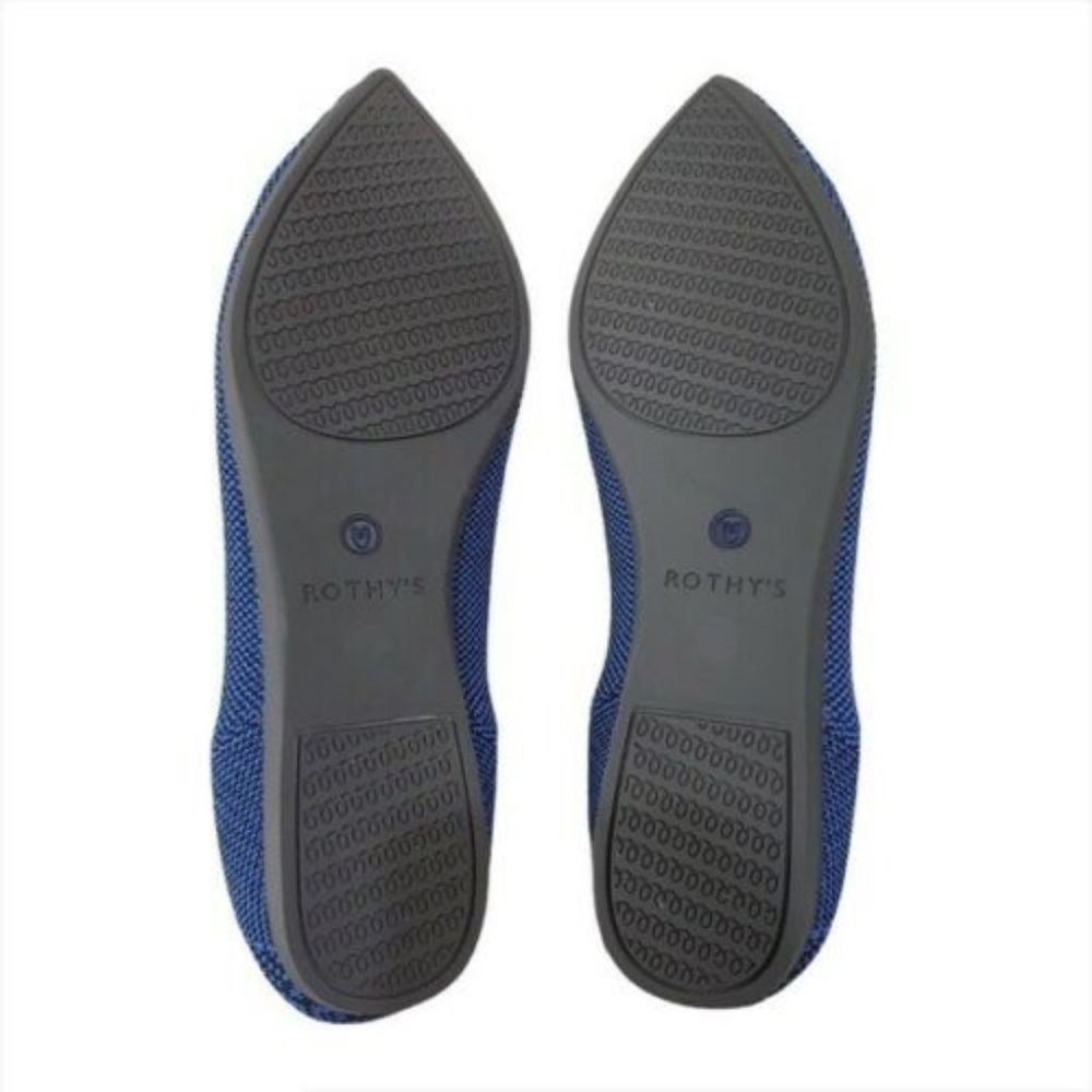 Rothy’s The Point Lapis Python Blue Size 7.5 Rare - image 3